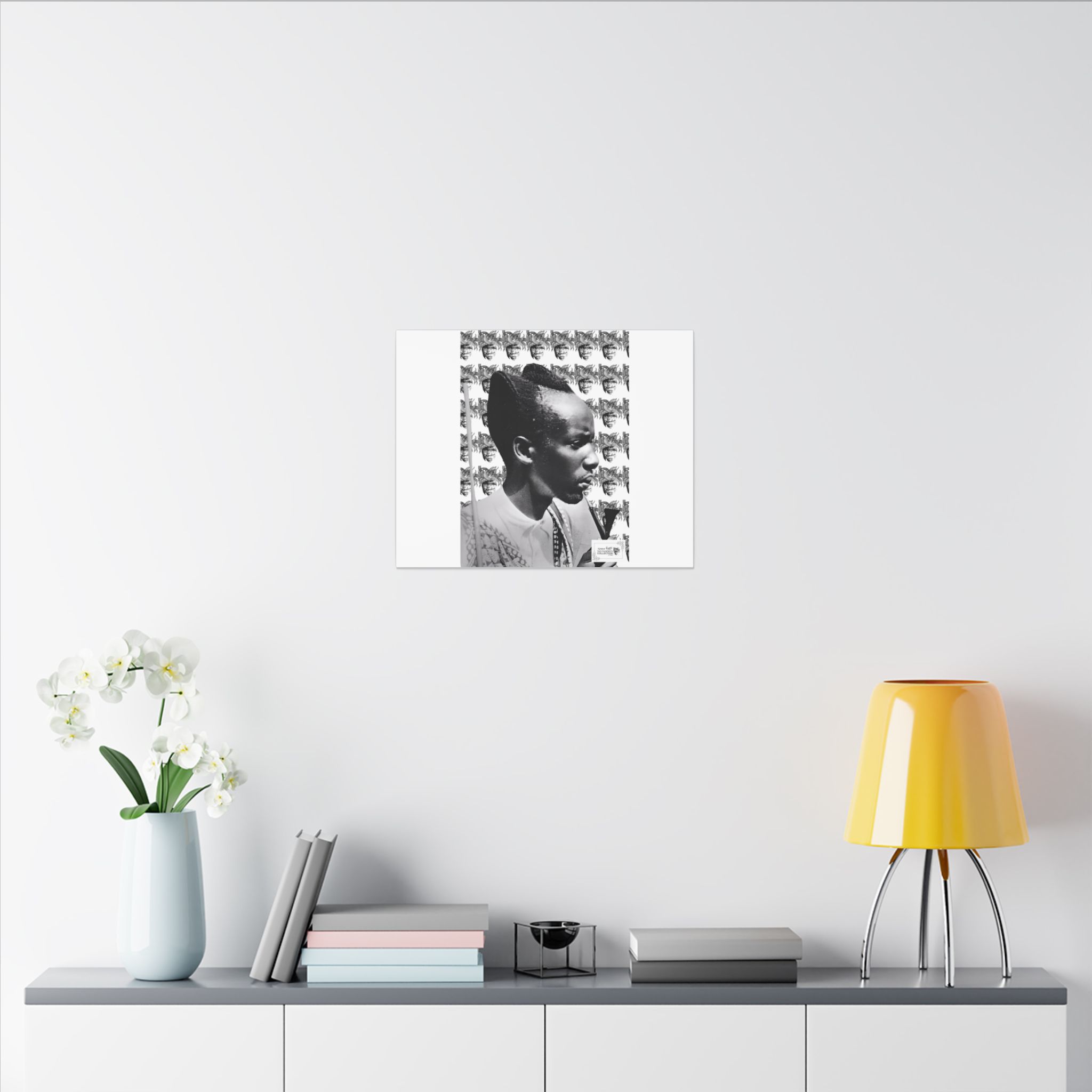 Matte Canvas Print — Black & White Portrait Art (Stretched) - Image 68