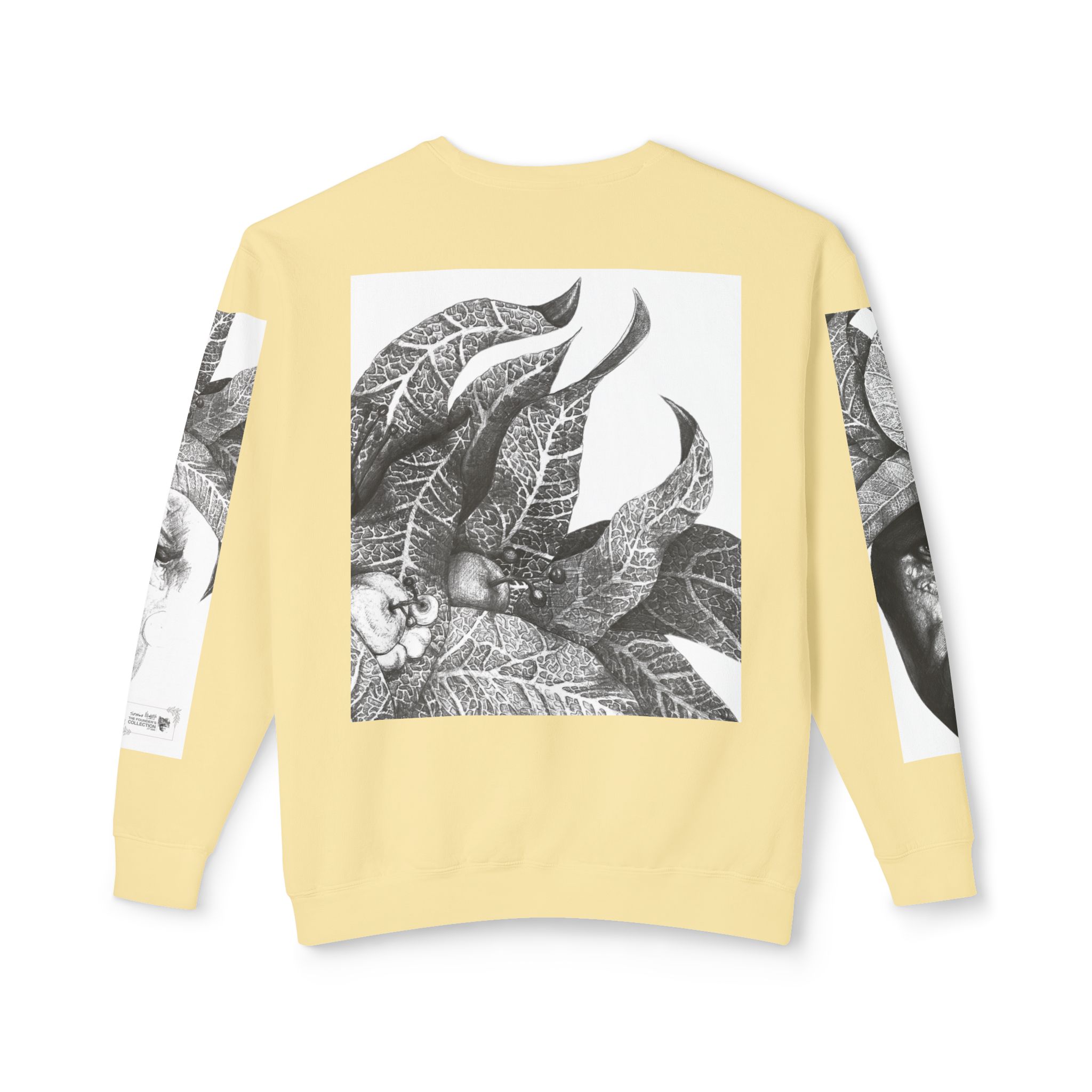 The Original Sunman: Softness & Sustainable Vision - Unisex Lightweight Crewneck Sweatshirt - By Siphiwe Ngwenya - Image 22