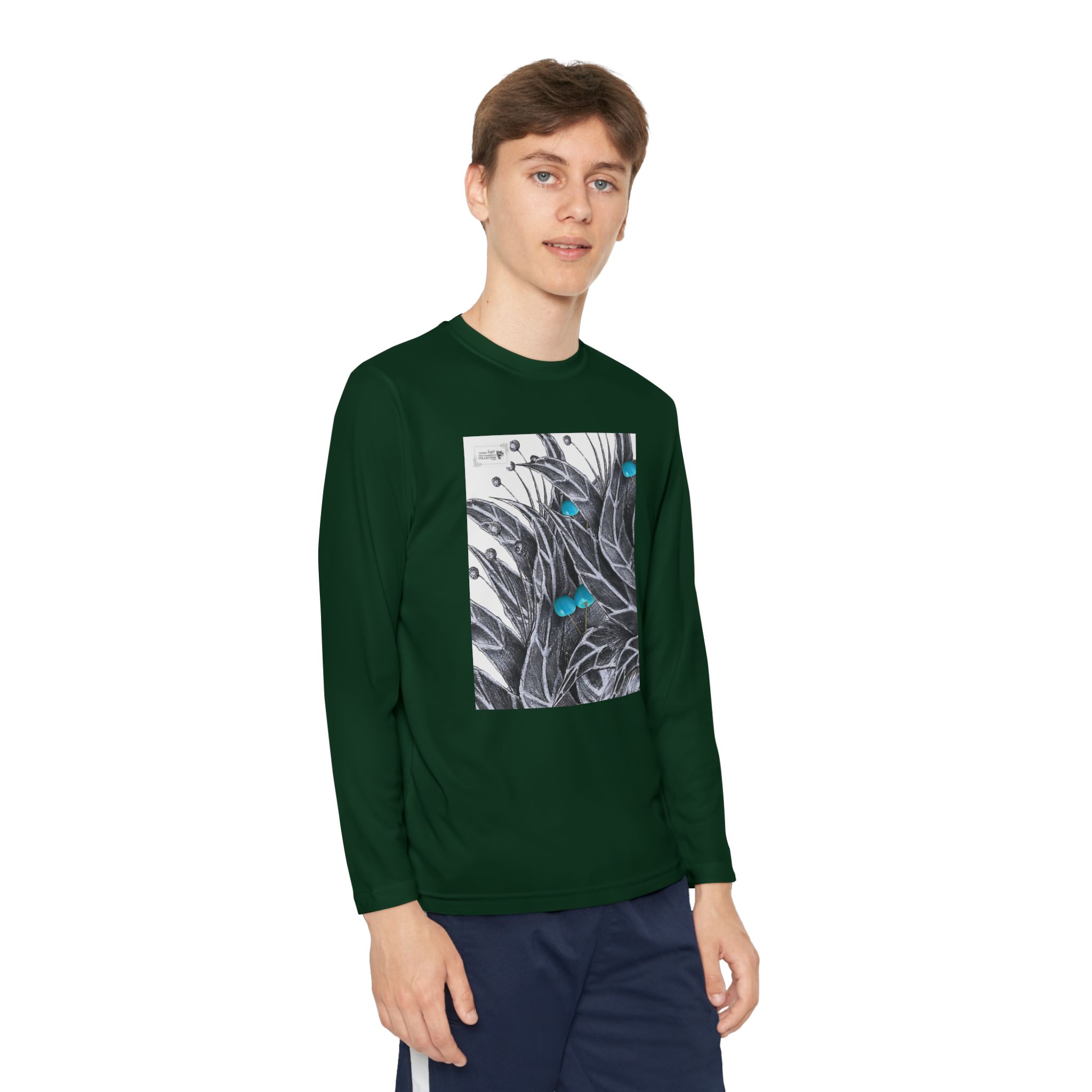 Youth Long Sleeve Competitor Tee - Image 35