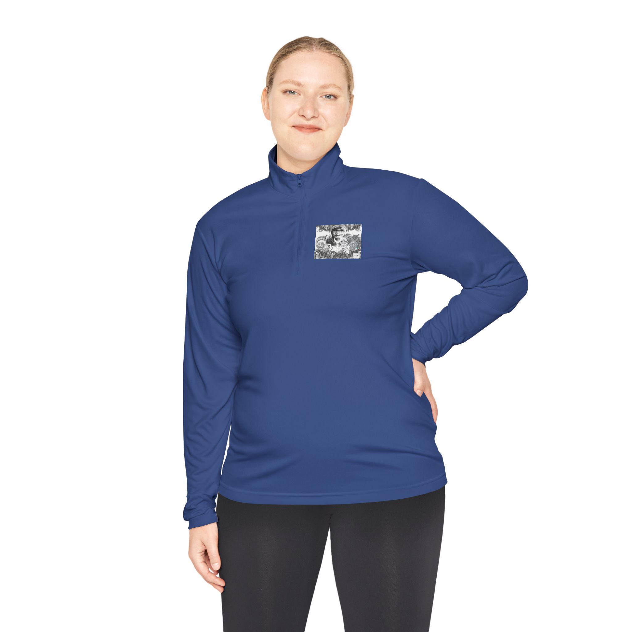 Unisex Quarter-Zip Pullover - Image 23