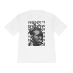 Portrait Graphic Tee — Vintage Black & White Photo Print