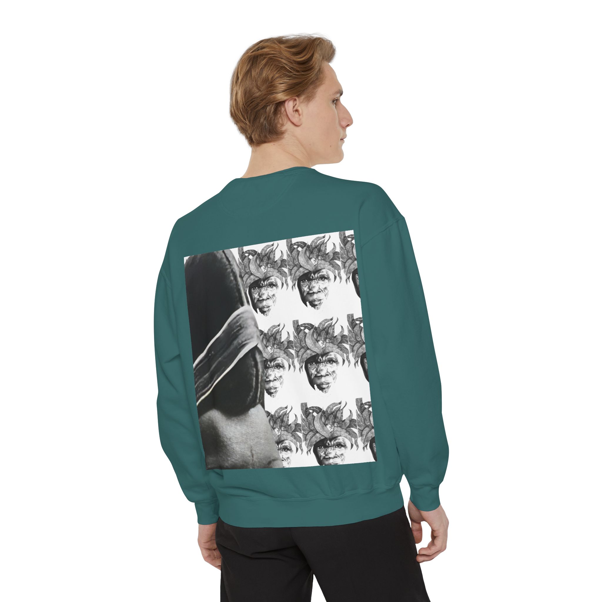 Ancestral Echo: Cultural Heritage Crewneck Unisex Sweatshirt - Image 32