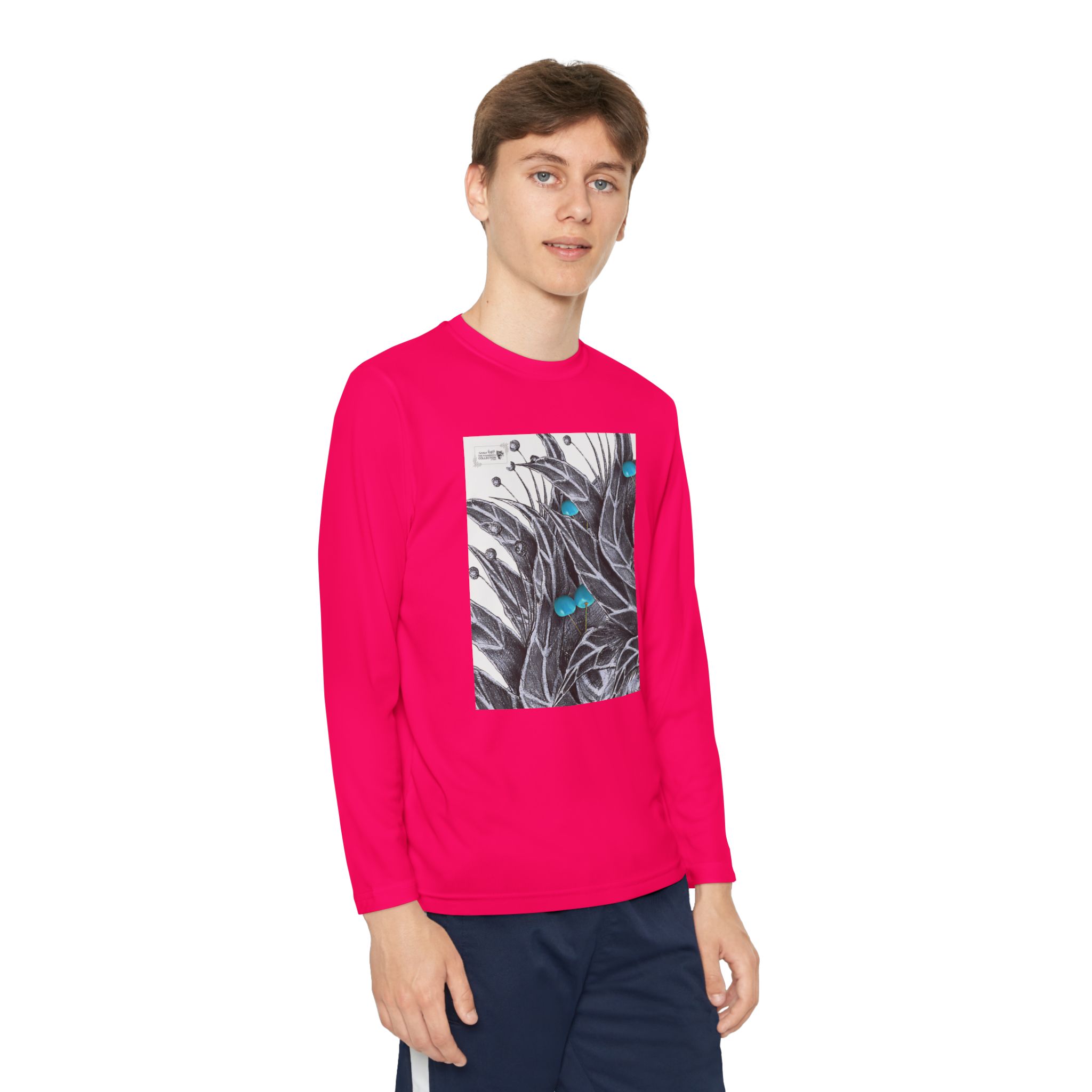 Youth Long Sleeve Competitor Tee - Image 67