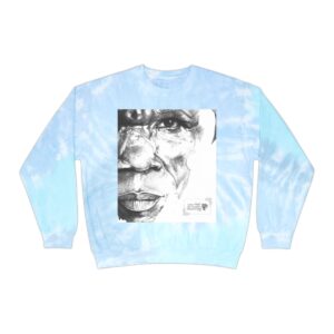 The Original Sunman: Emancipated Vibrancy Tie-Dye Sweatshirt By Siphiwe Ngwenya
