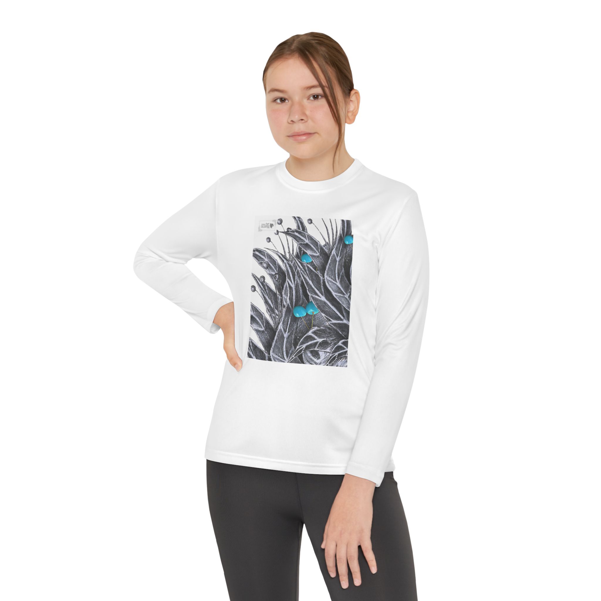 Youth Long Sleeve Competitor Tee - Image 4