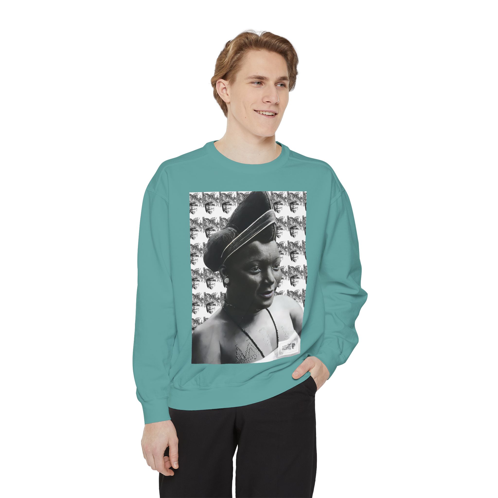 Ancestral Echo: Cultural Heritage Crewneck Unisex Sweatshirt - Image 35