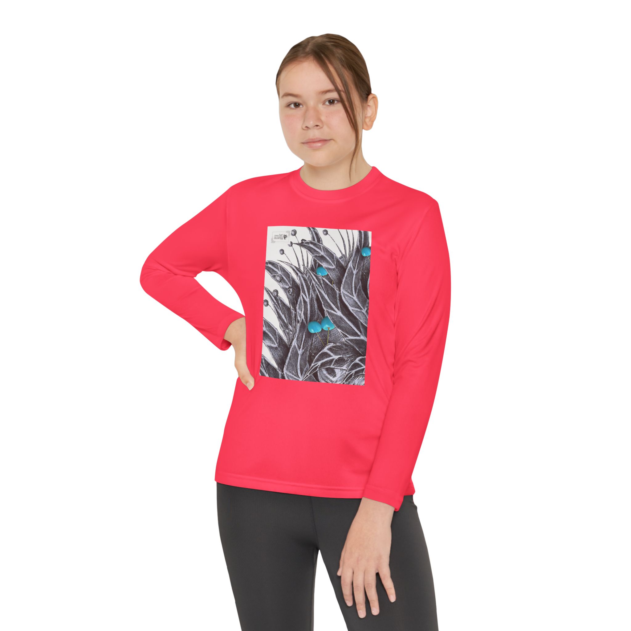 Youth Long Sleeve Competitor Tee - Image 72