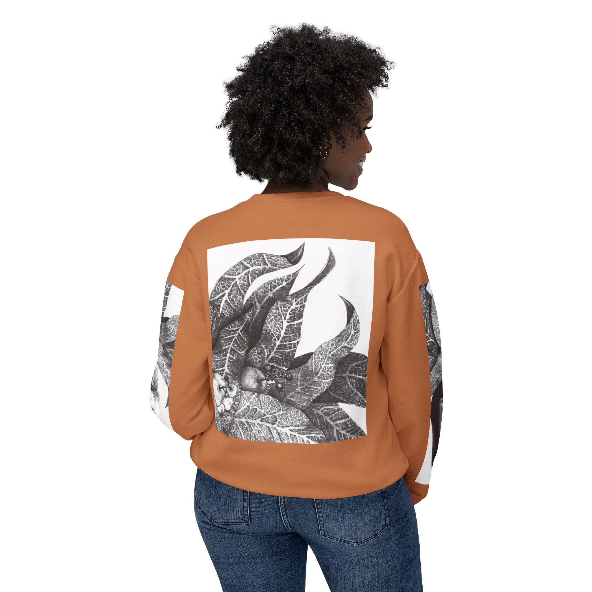 The Original Sunman: Softness & Sustainable Vision - Unisex Lightweight Crewneck Sweatshirt - By Siphiwe Ngwenya - Image 16