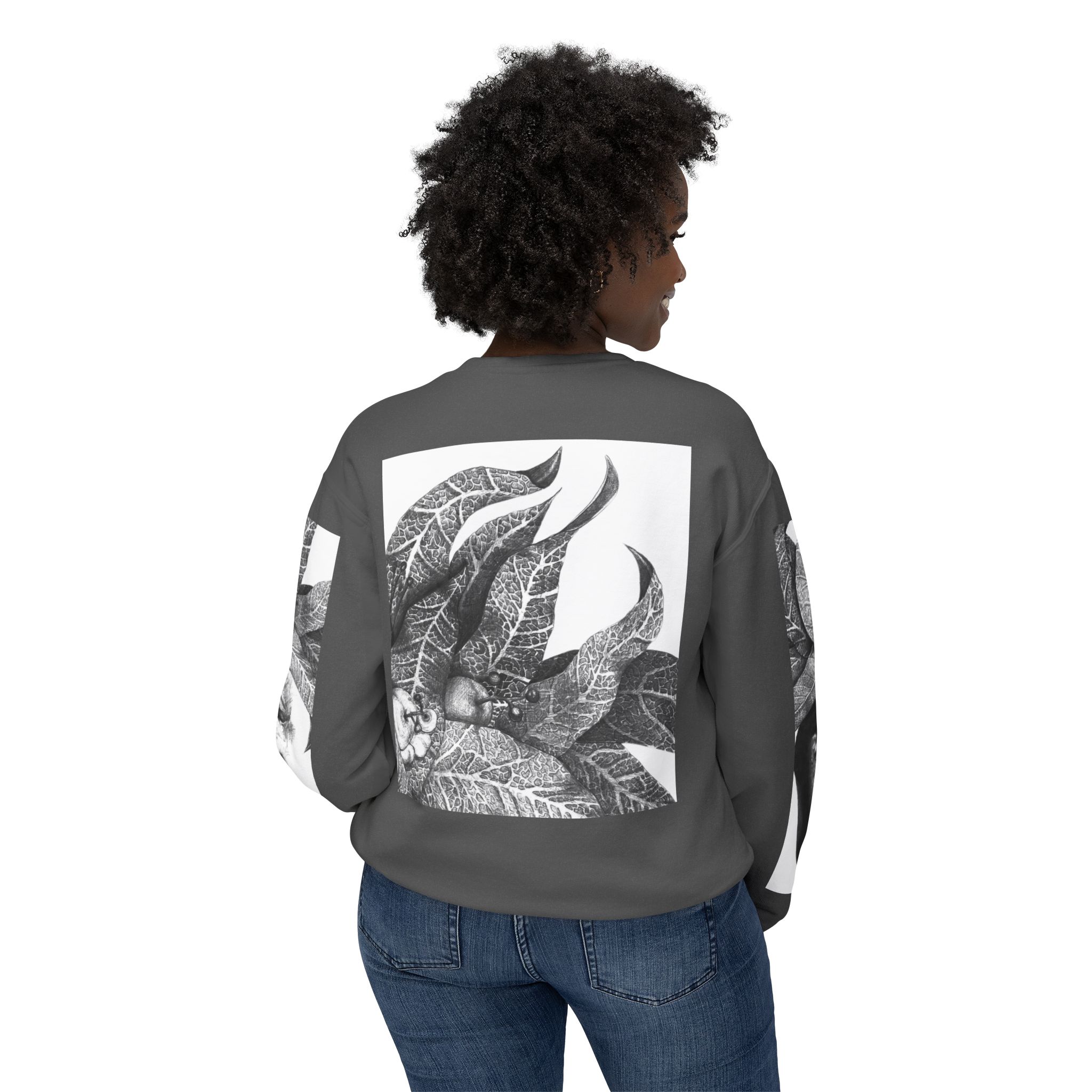 The Original Sunman: Softness & Sustainable Vision - Unisex Lightweight Crewneck Sweatshirt - By Siphiwe Ngwenya - Image 28