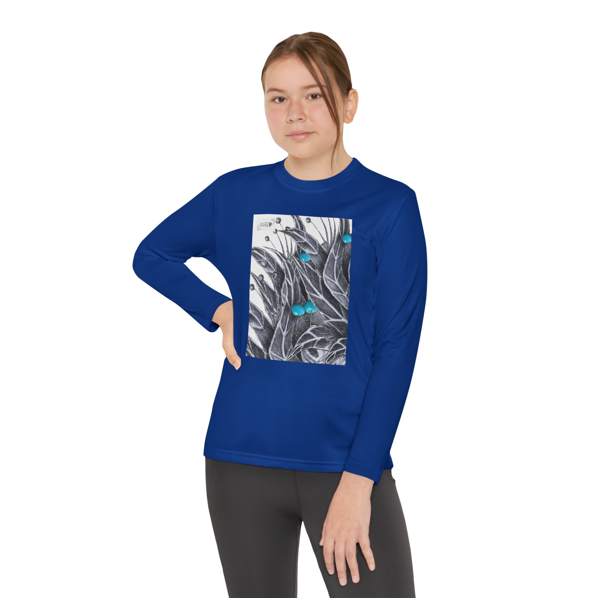 Youth Long Sleeve Competitor Tee - Image 48