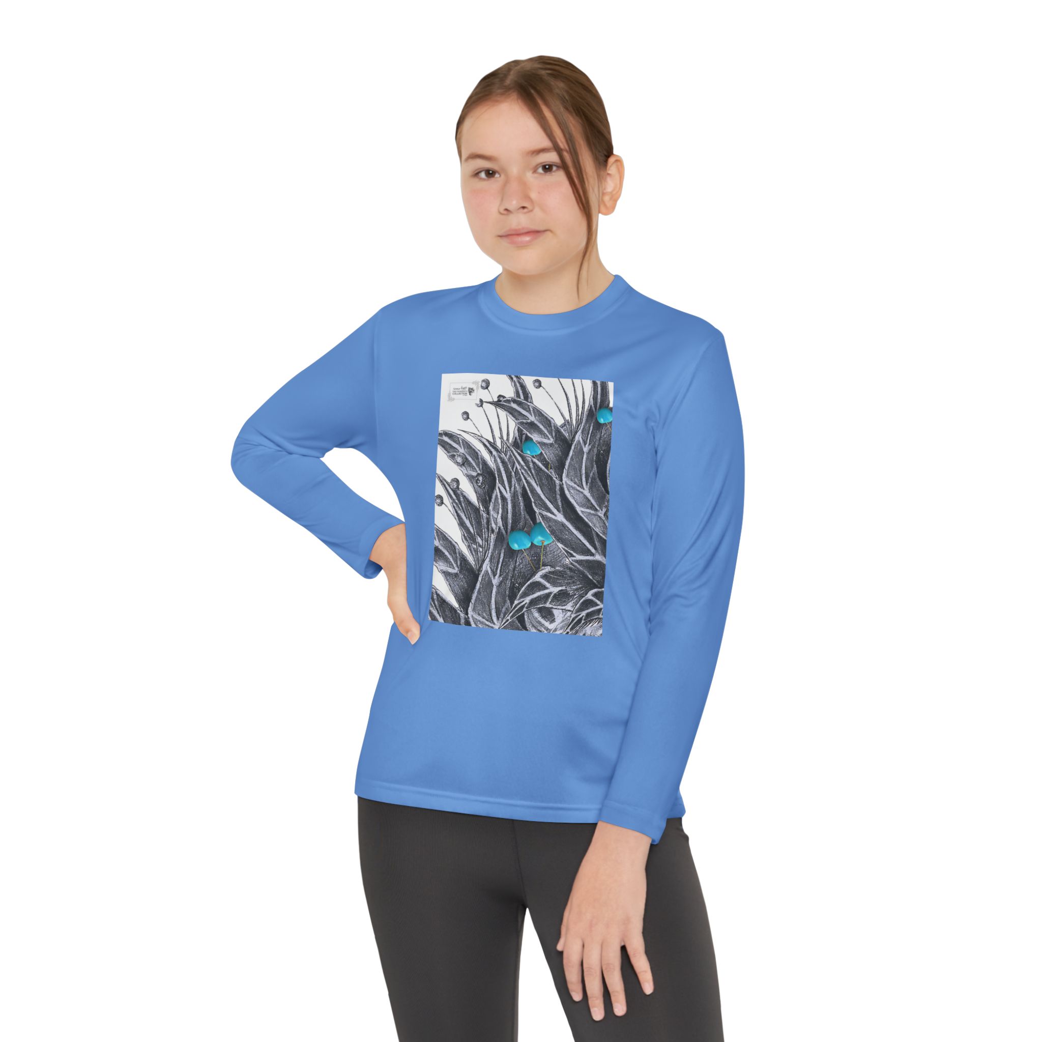 Youth Long Sleeve Competitor Tee - Image 44