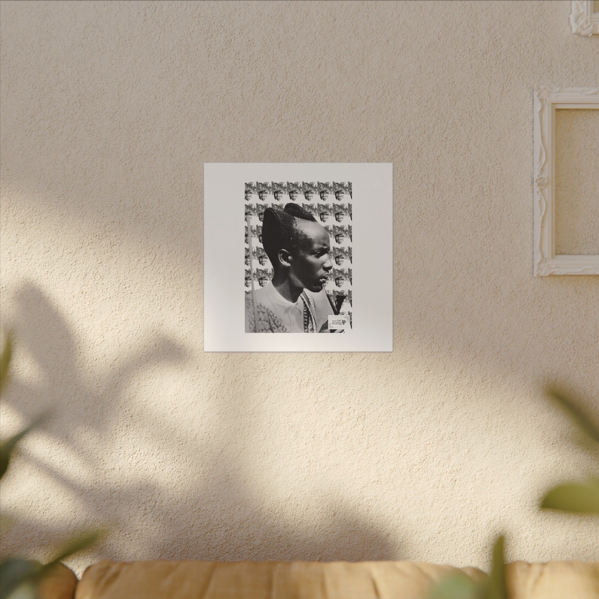 Matte Canvas Print — Black & White Portrait Art (Stretched) - Image 55