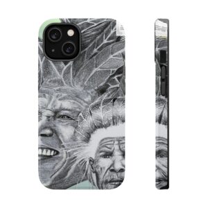 Tribal Faces Magnetic Impact-Resistant Phone Case