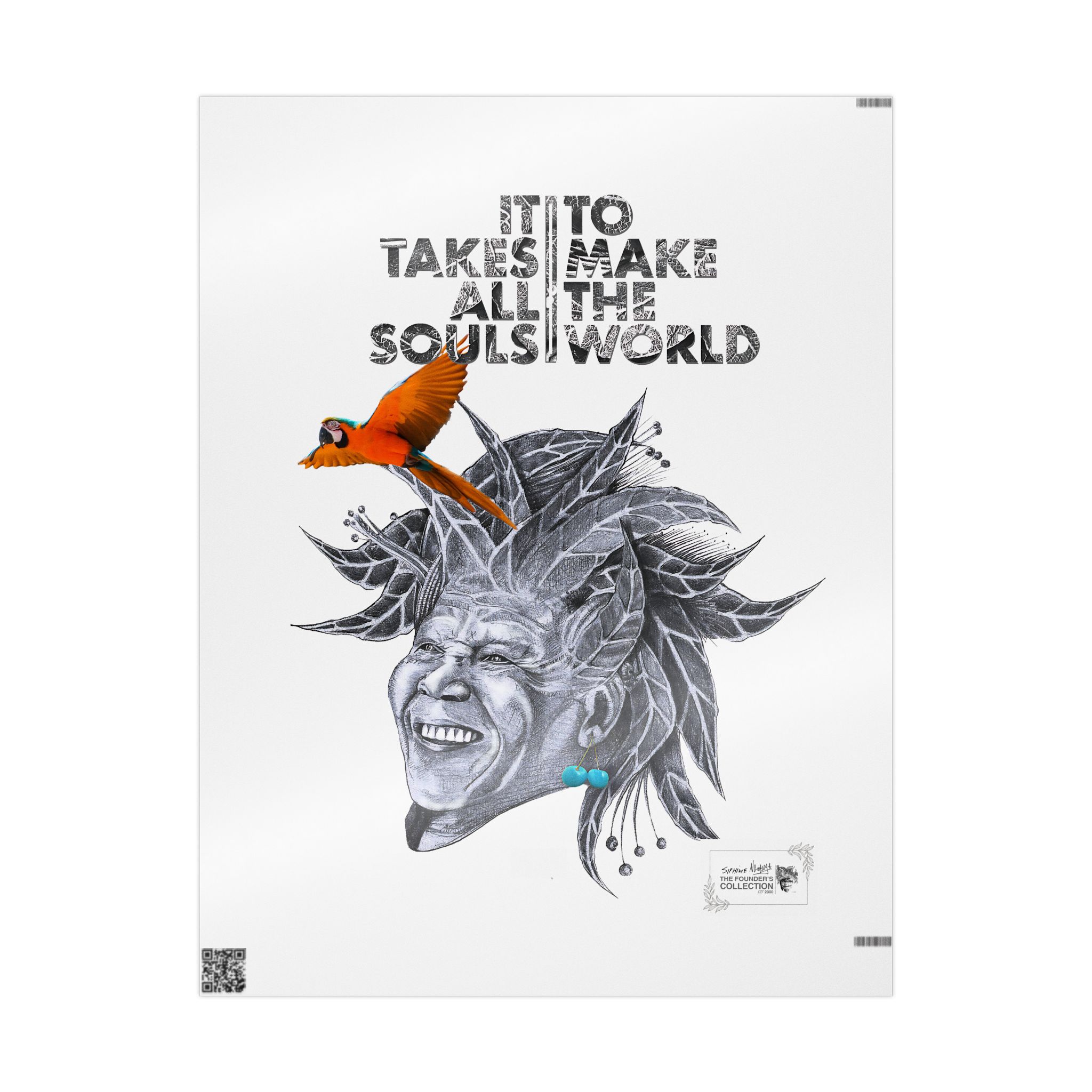 Halloween Werewolf Wrapping Paper Roll — Spooky Monster Gift Wrap with Pumpkin Hat - Image 21