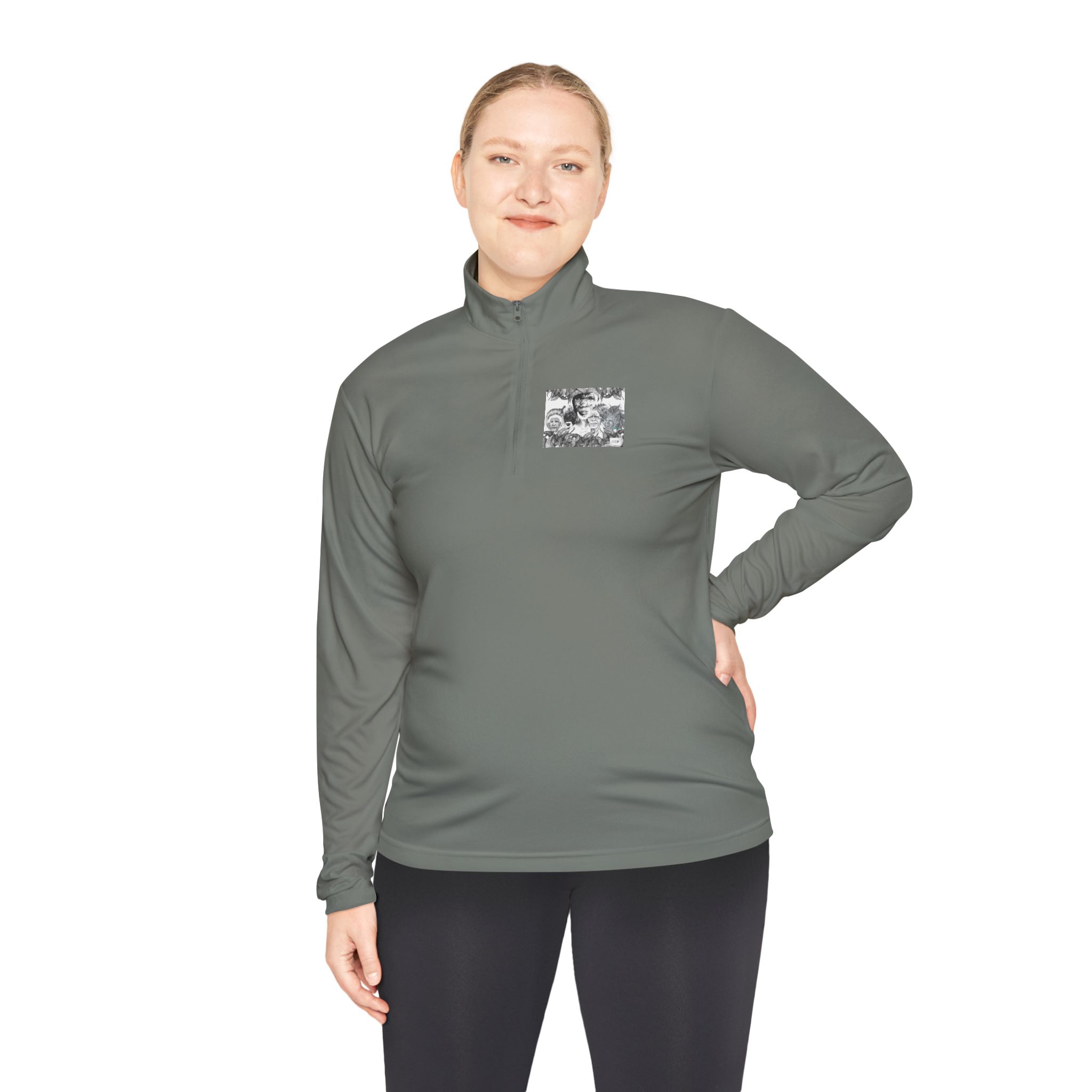 Unisex Quarter-Zip Pullover - Image 15