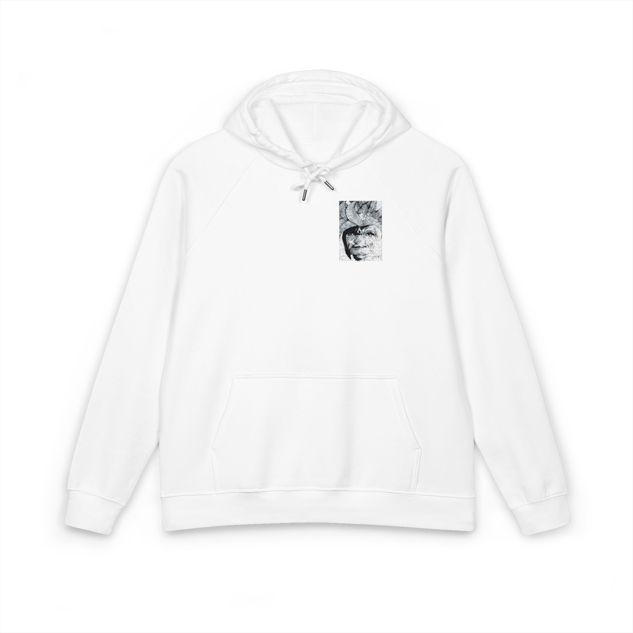 Unisex Eco Raglan Hoodie (Embroidery)
