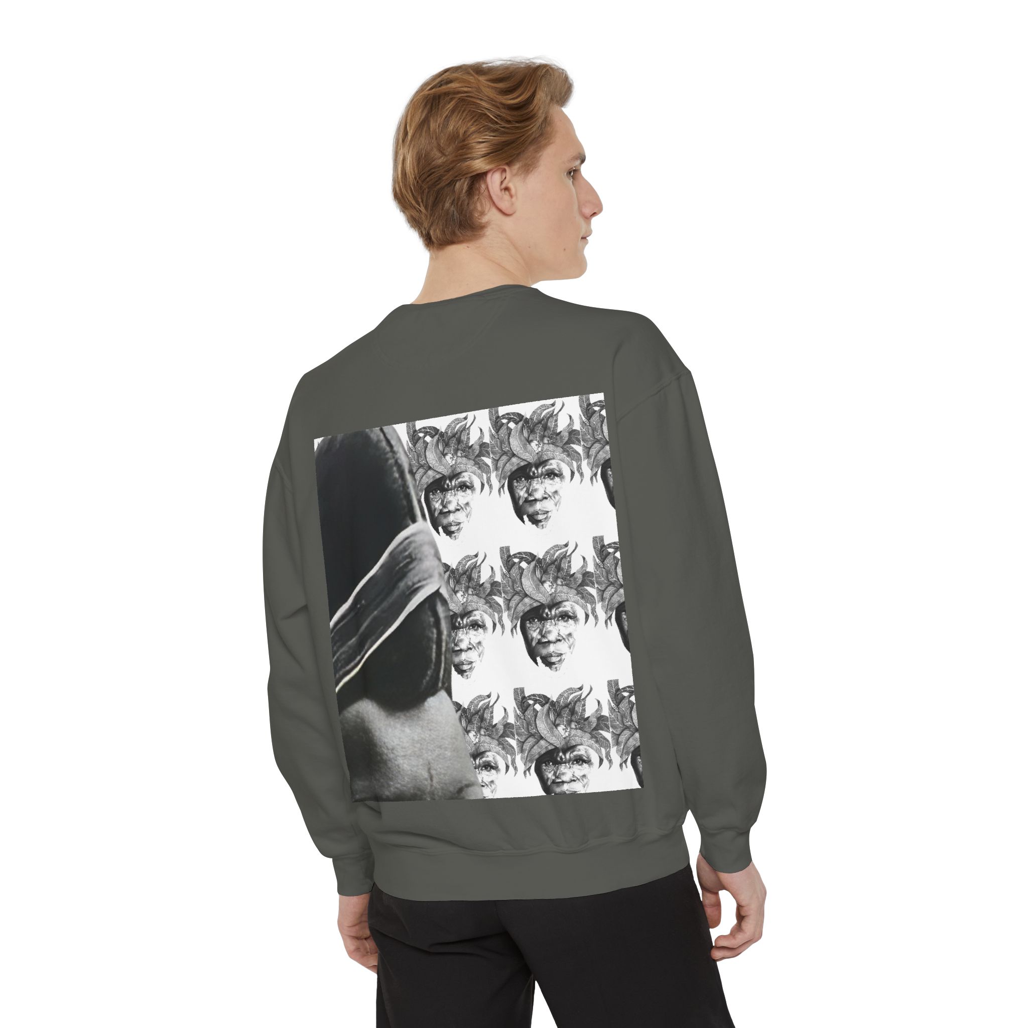 Ancestral Echo: Cultural Heritage Crewneck Unisex Sweatshirt - Image 16