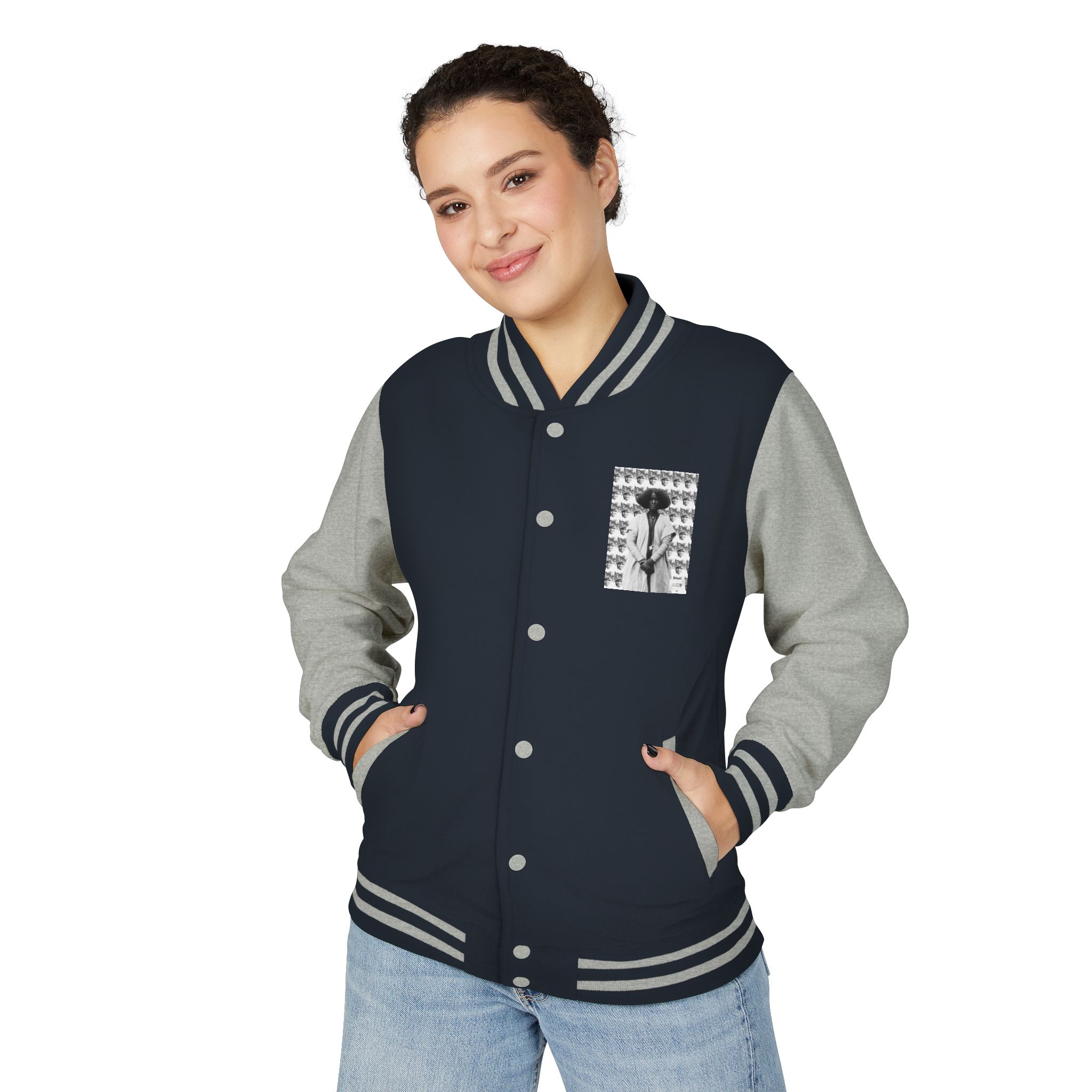 Unisex Heavyweight Letterman Jacket - Image 27