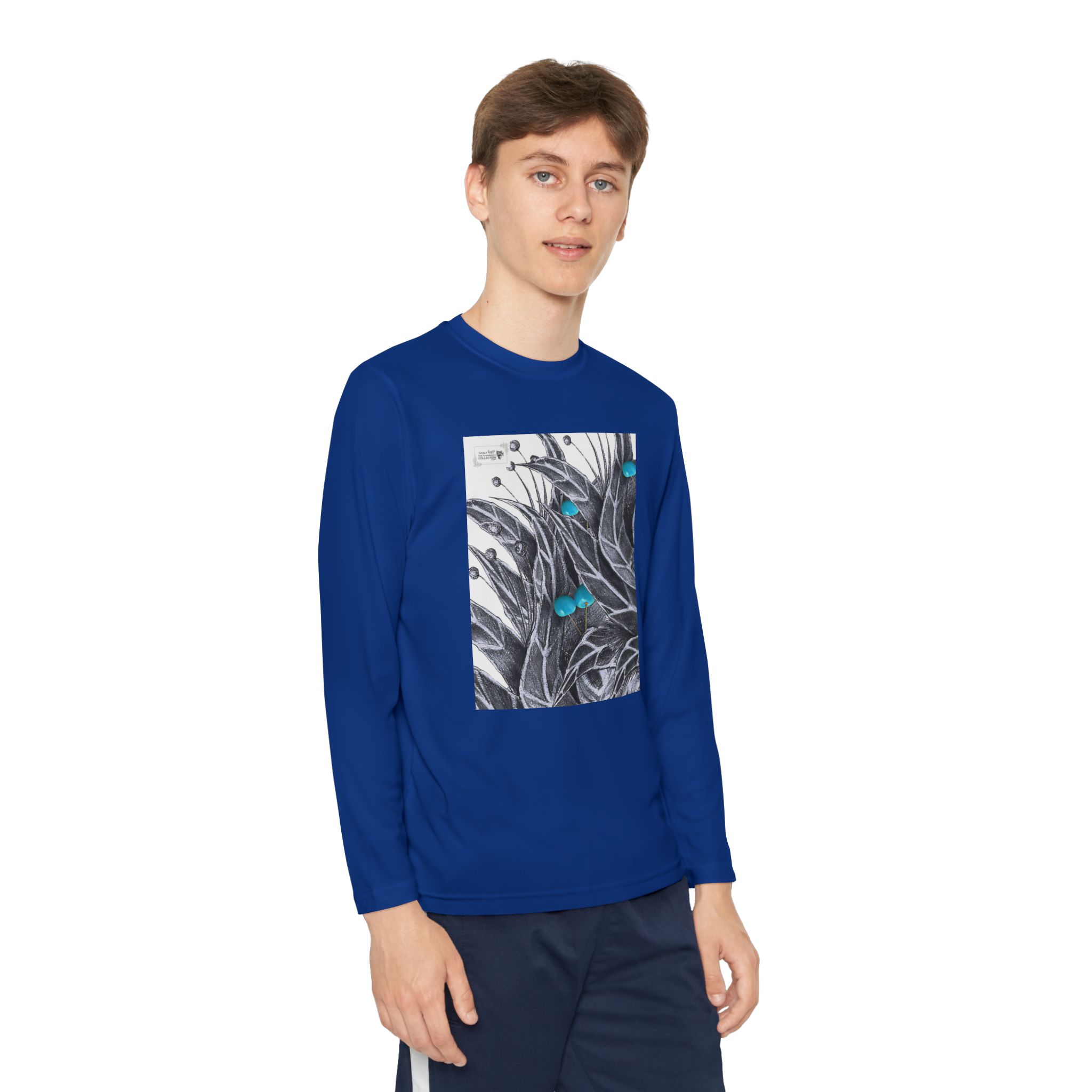 Youth Long Sleeve Competitor Tee - Image 47