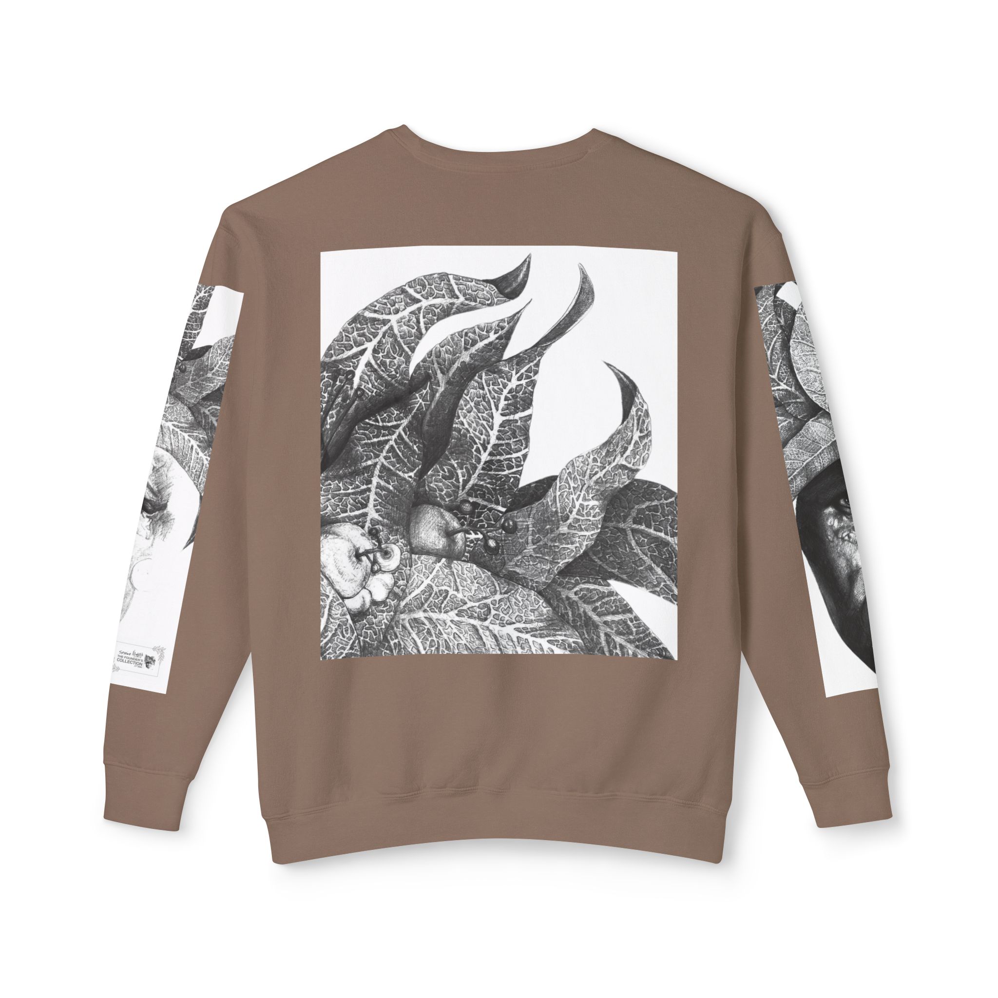 The Original Sunman: Softness & Sustainable Vision - Unisex Lightweight Crewneck Sweatshirt - By Siphiwe Ngwenya - Image 18