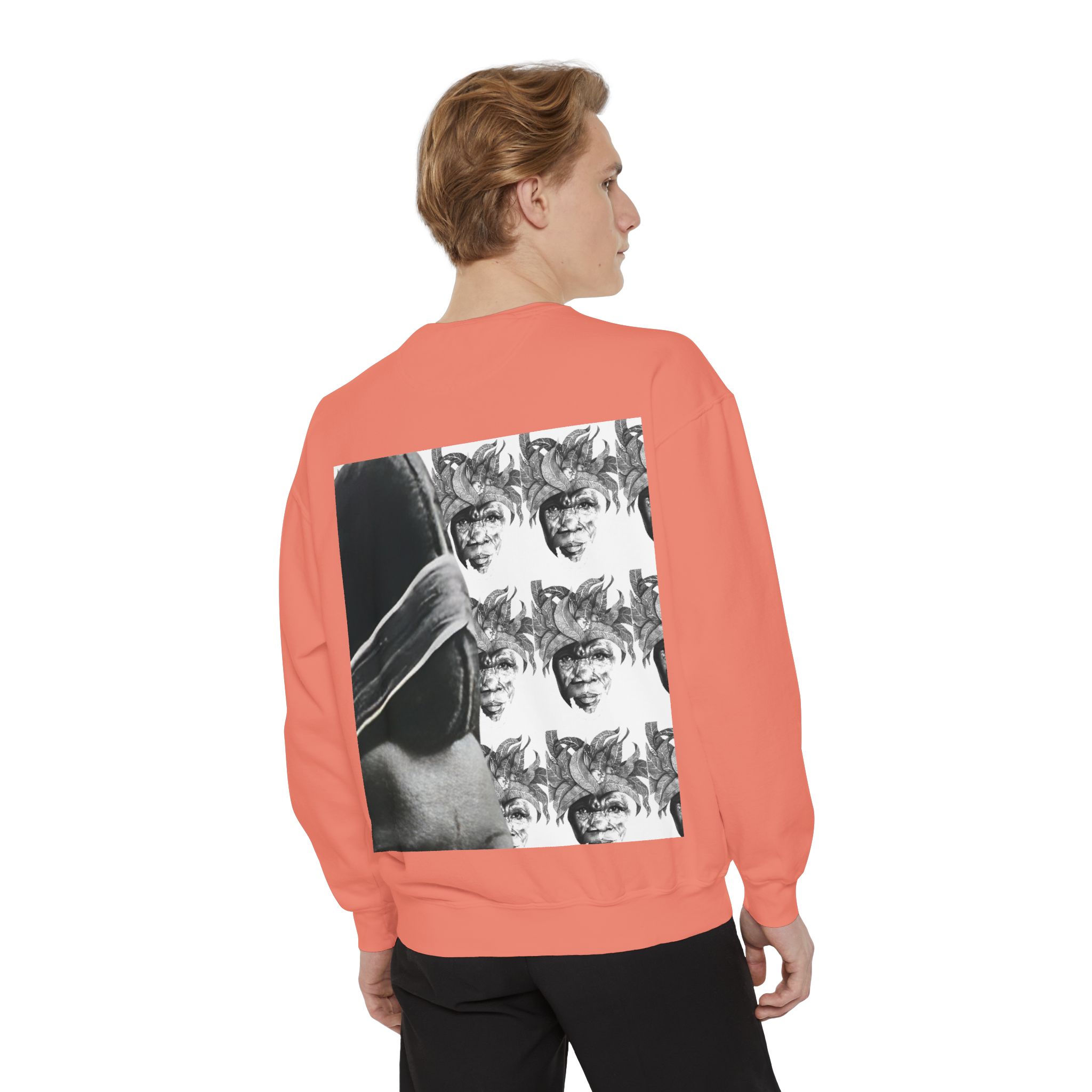 Ancestral Echo: Cultural Heritage Crewneck Unisex Sweatshirt - Image 8