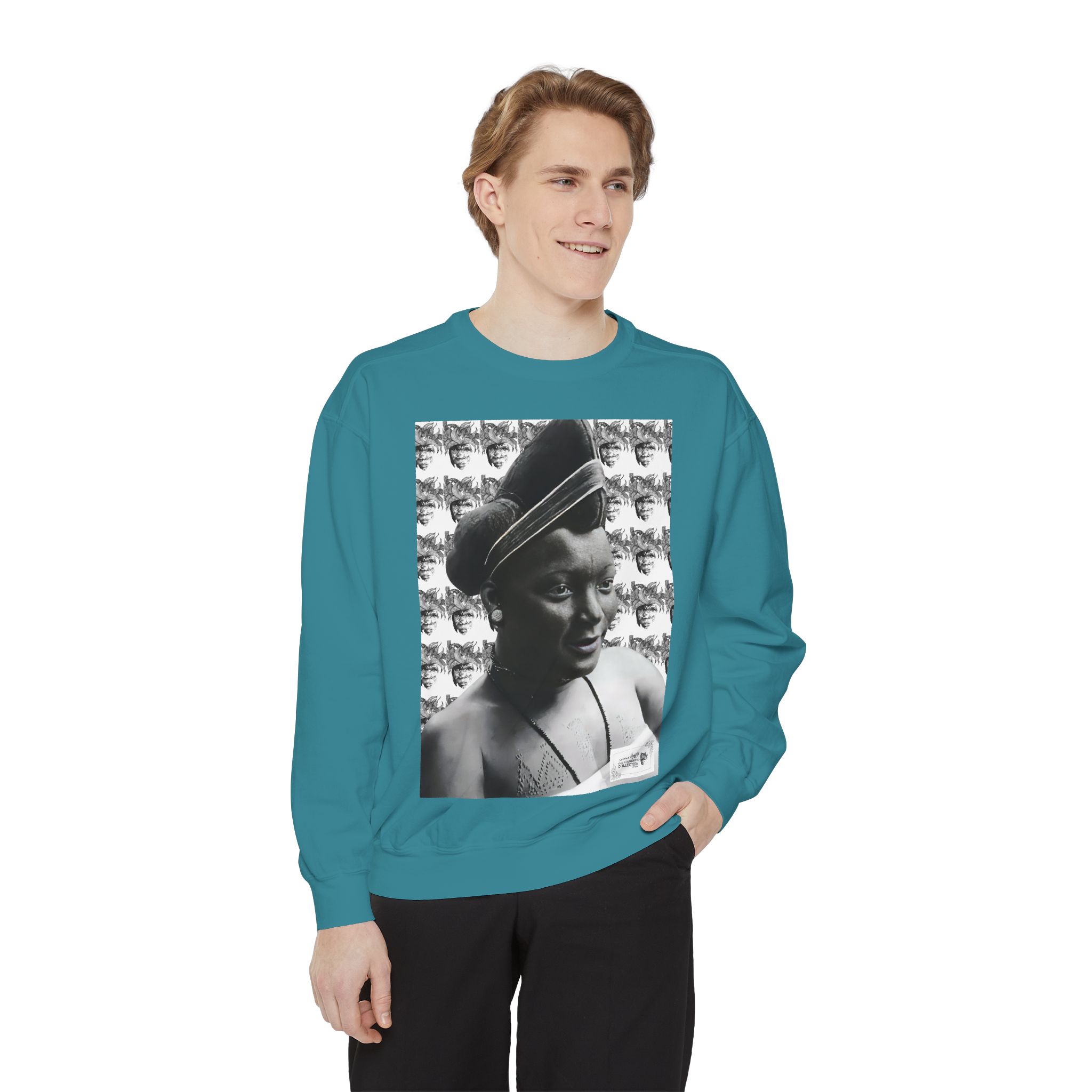 Ancestral Echo: Cultural Heritage Crewneck Unisex Sweatshirt - Image 39