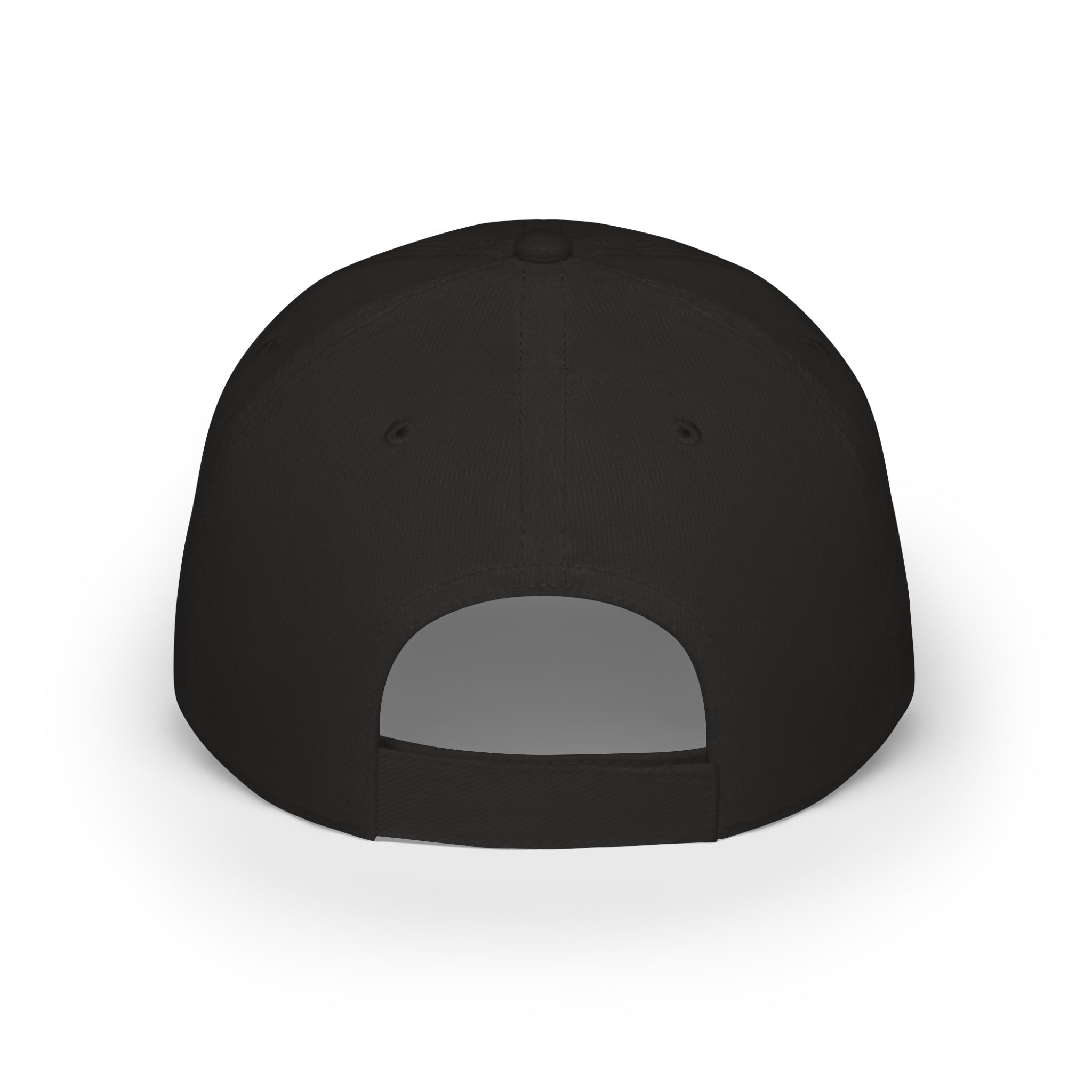 Low Profile Baseball Cap with Grayscale Marble Patch — Minimalist Streetwear Hat - Image 6
