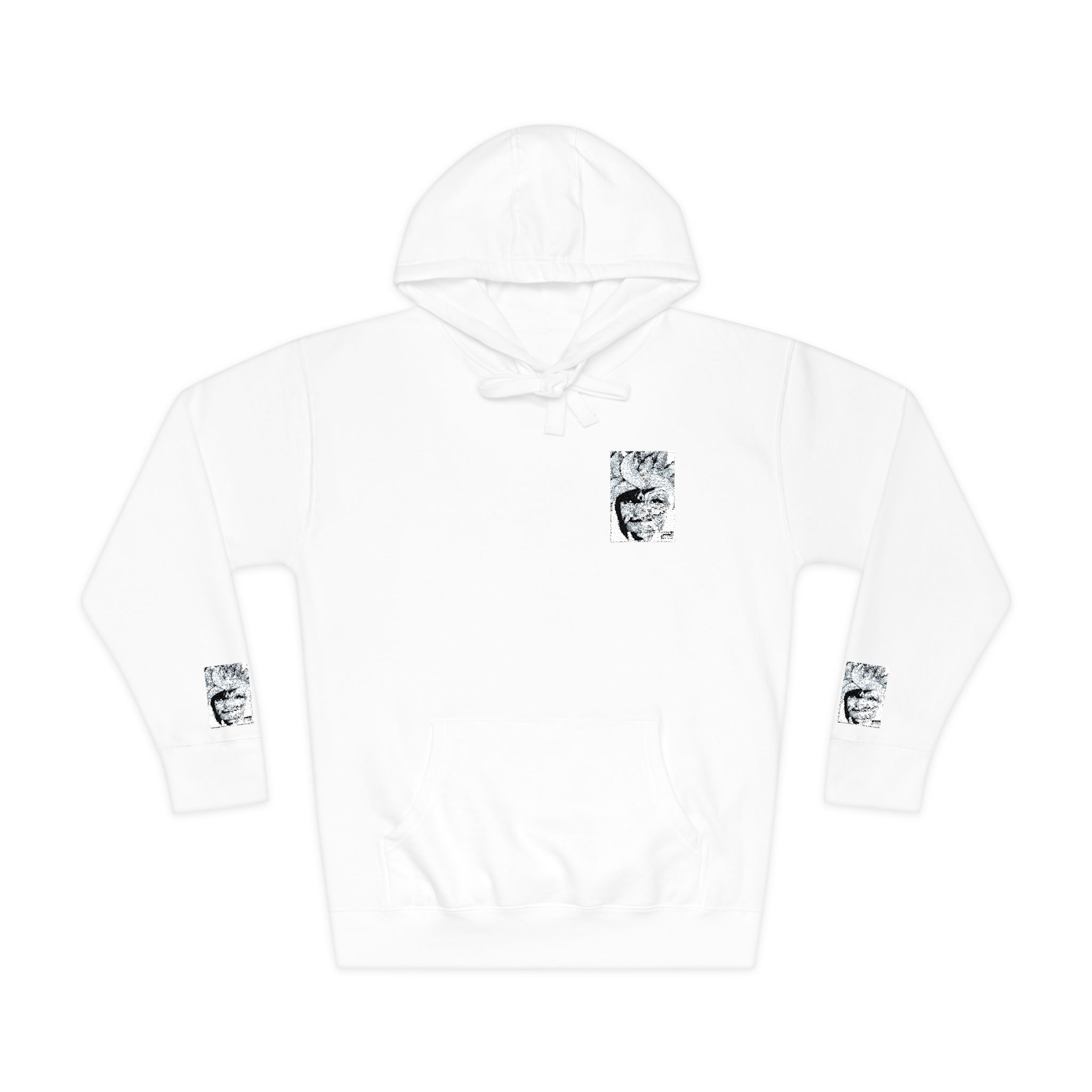 Marble Pocket Graphic Hoodie — Coral Streetwear Pullover - Image 21