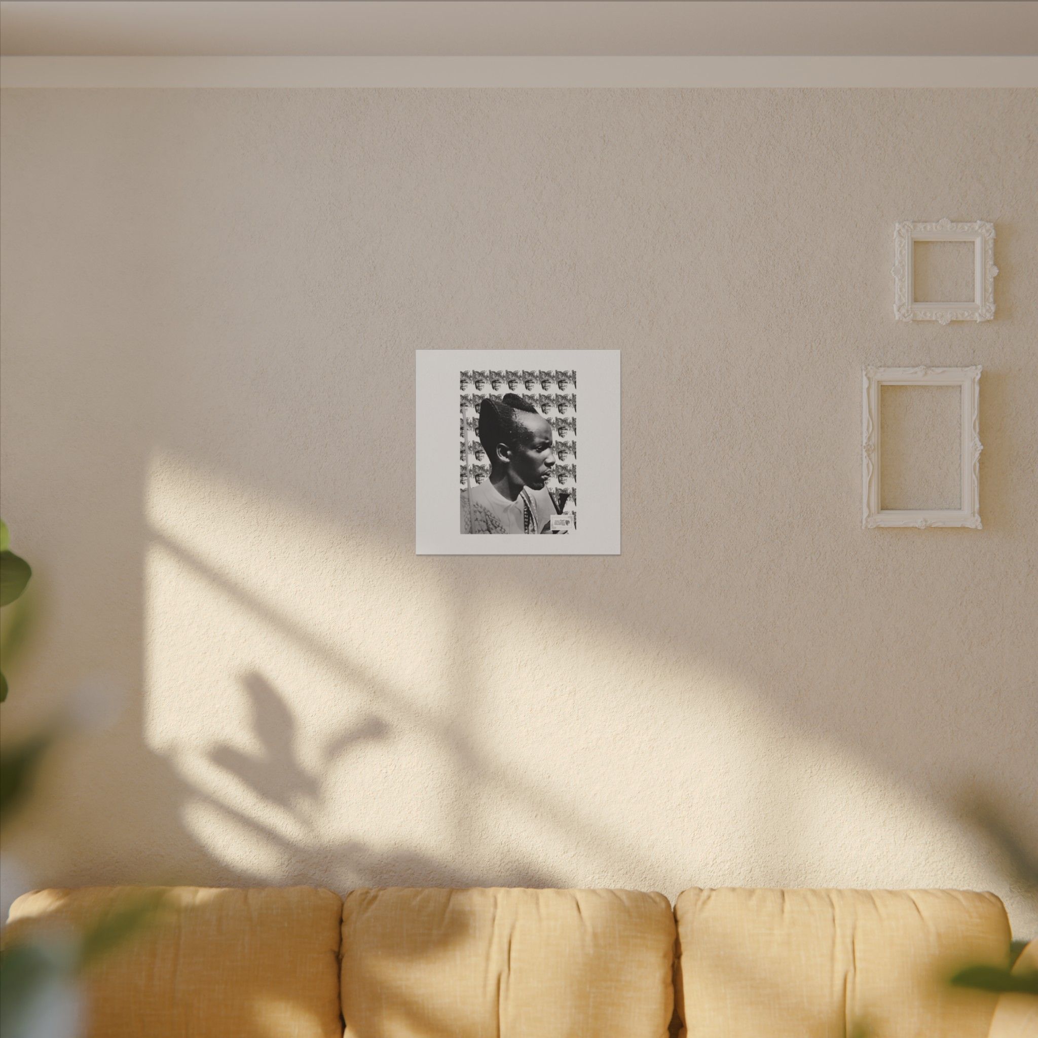 Matte Canvas Print — Black & White Portrait Art (Stretched) - Image 59