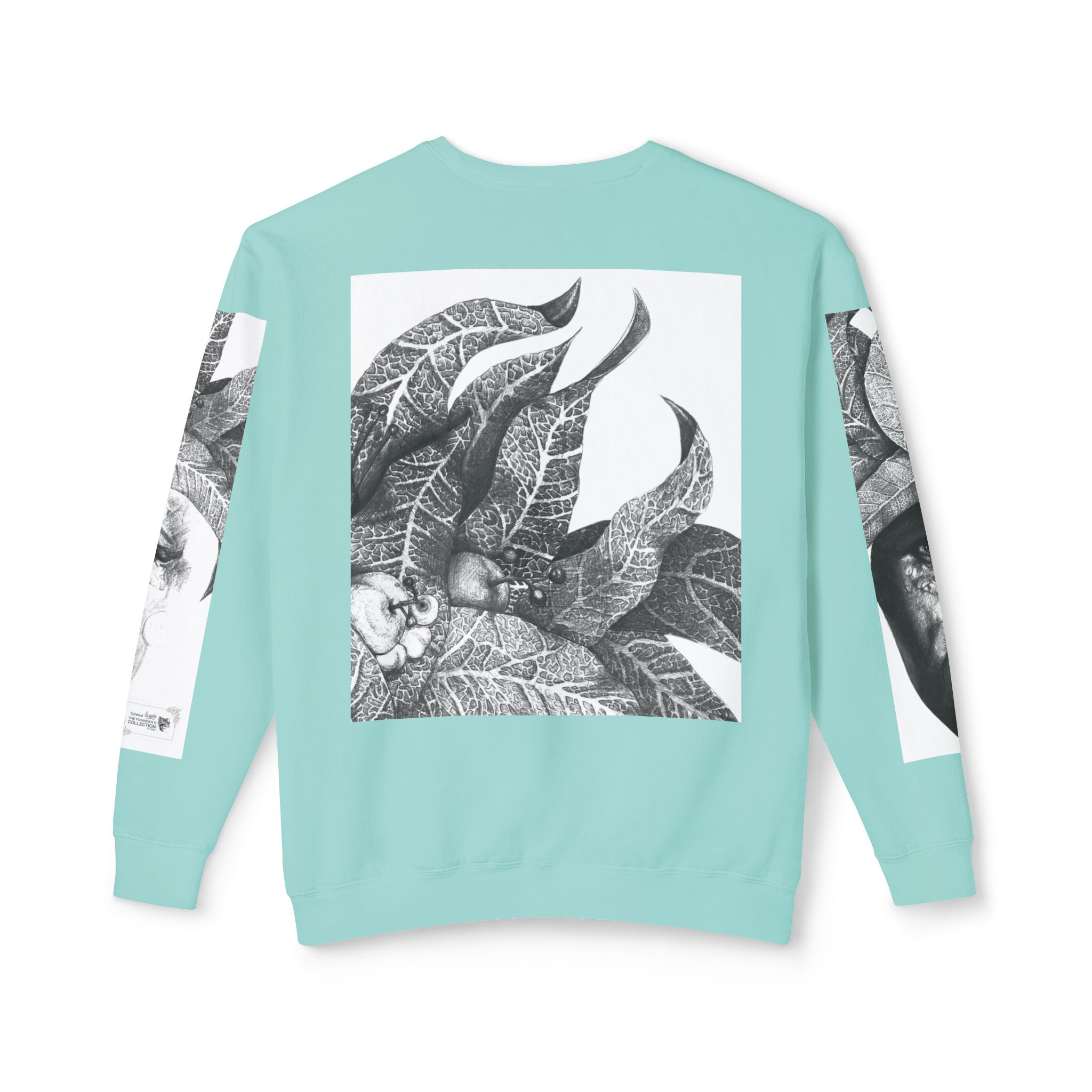 The Original Sunman: Softness & Sustainable Vision - Unisex Lightweight Crewneck Sweatshirt - By Siphiwe Ngwenya - Image 34