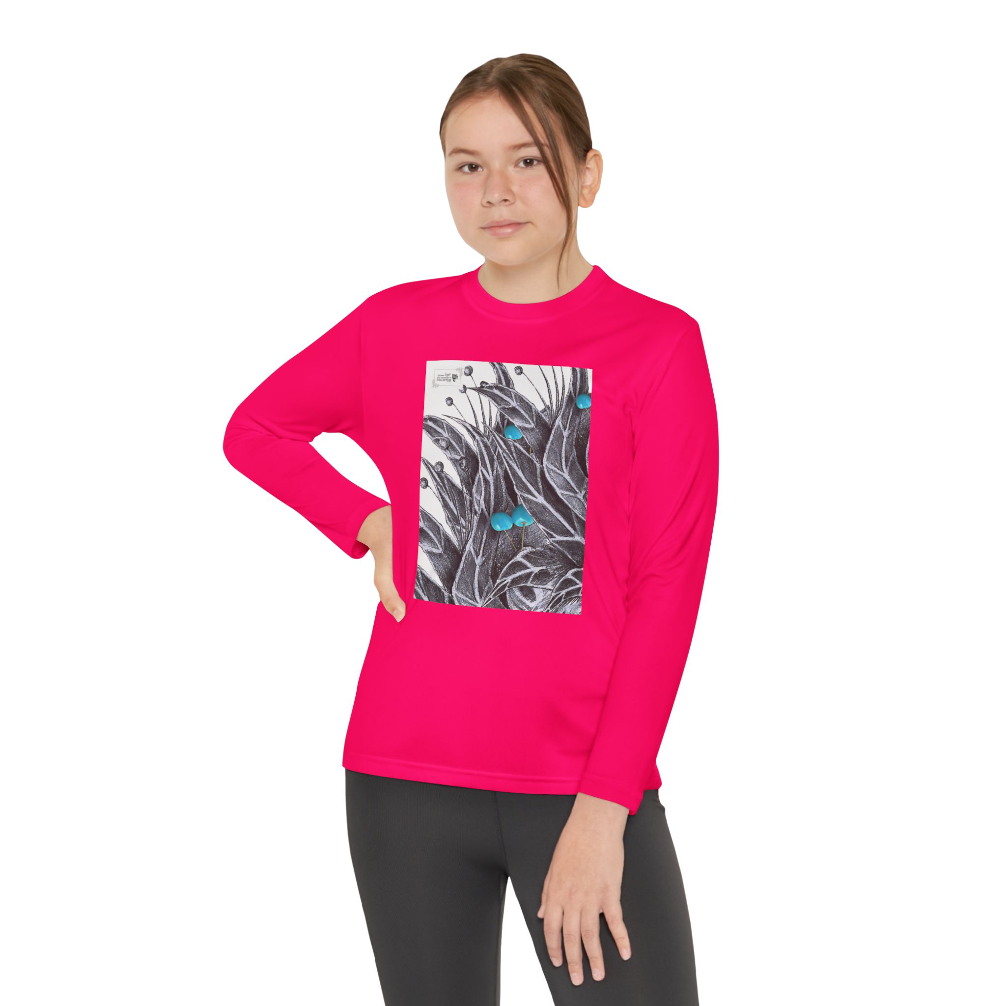 Youth Long Sleeve Competitor Tee - Image 68