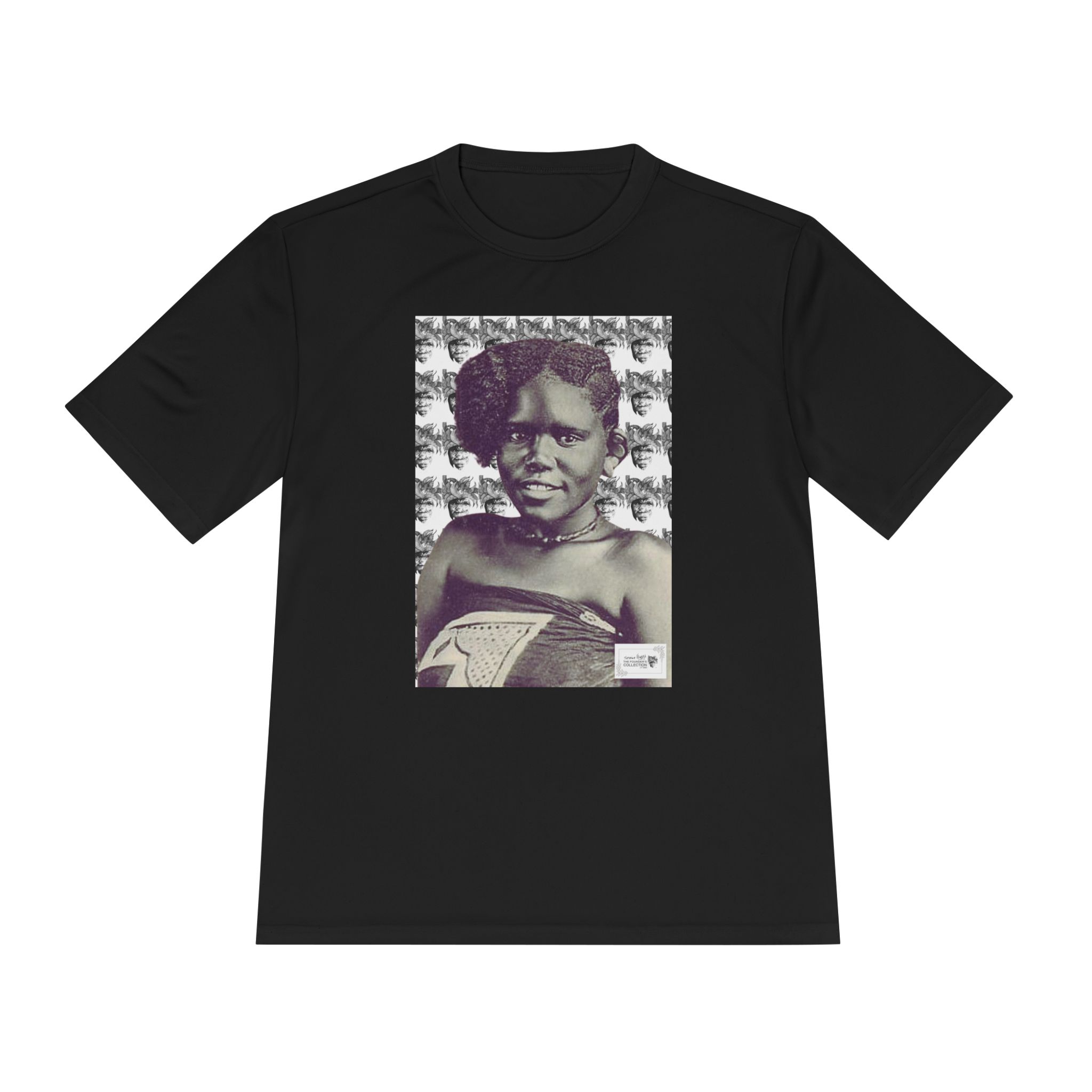 Graphic Tee — Vintage Portrait Black & White Photo Print - Image 17