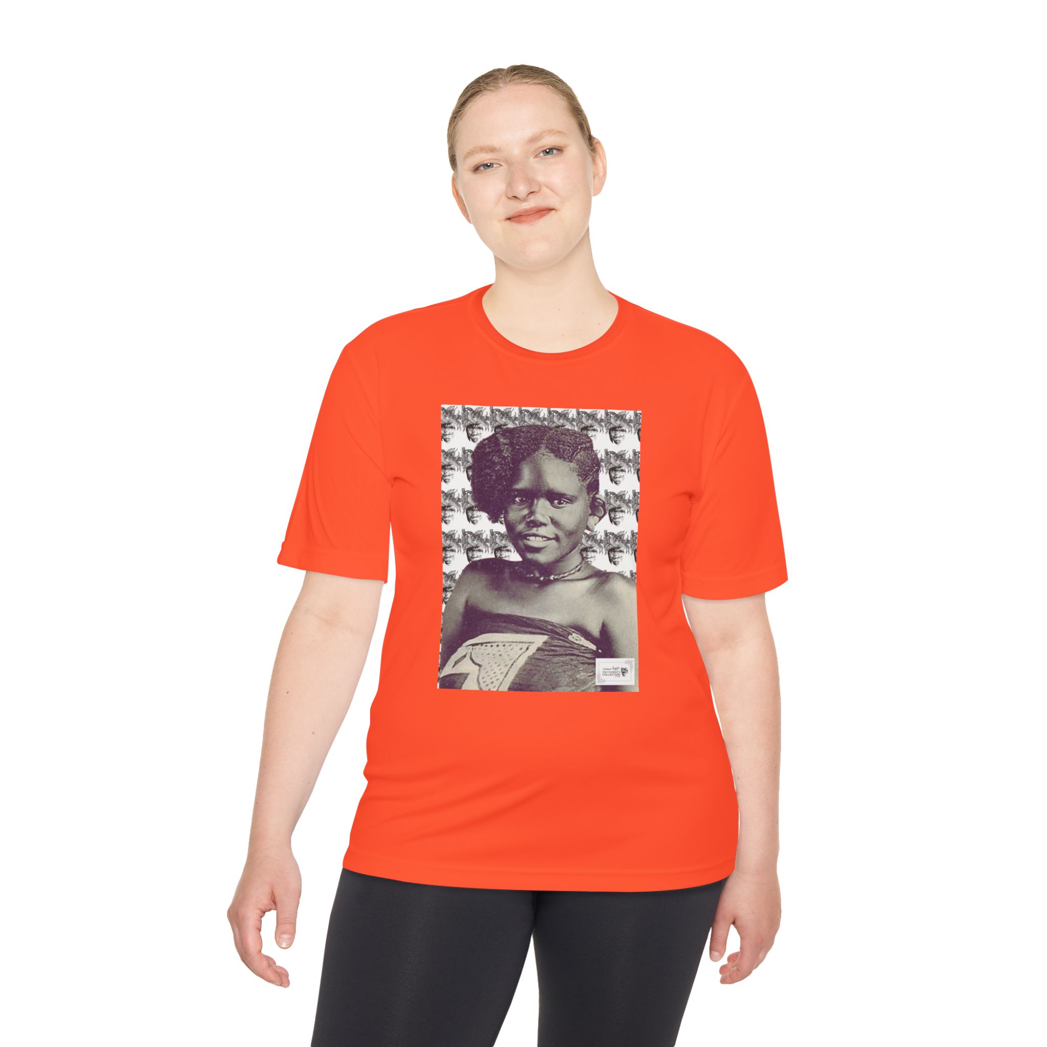 Graphic Tee — Vintage Portrait Black & White Photo Print - Image 12