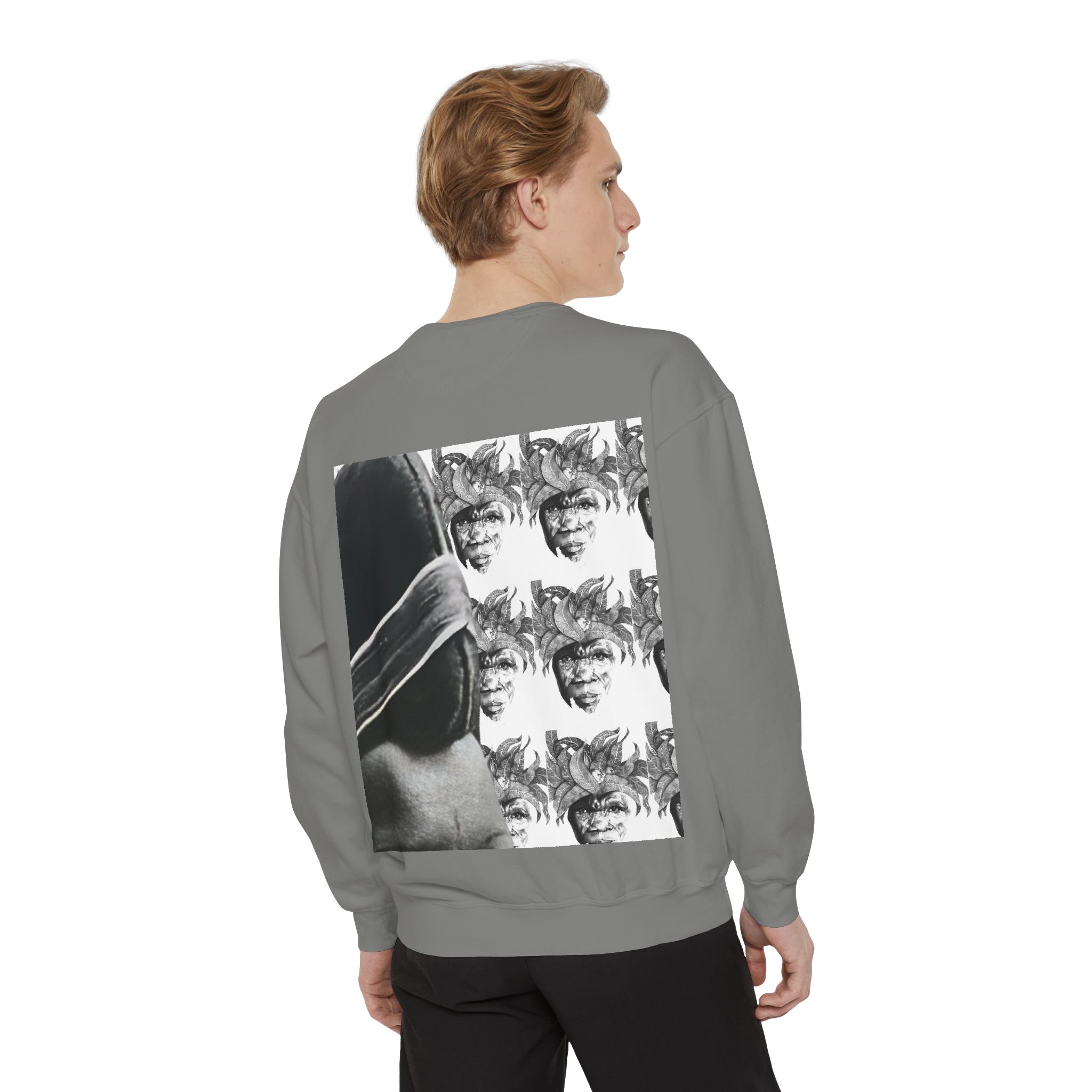 Ancestral Echo: Cultural Heritage Crewneck Unisex Sweatshirt - Image 20