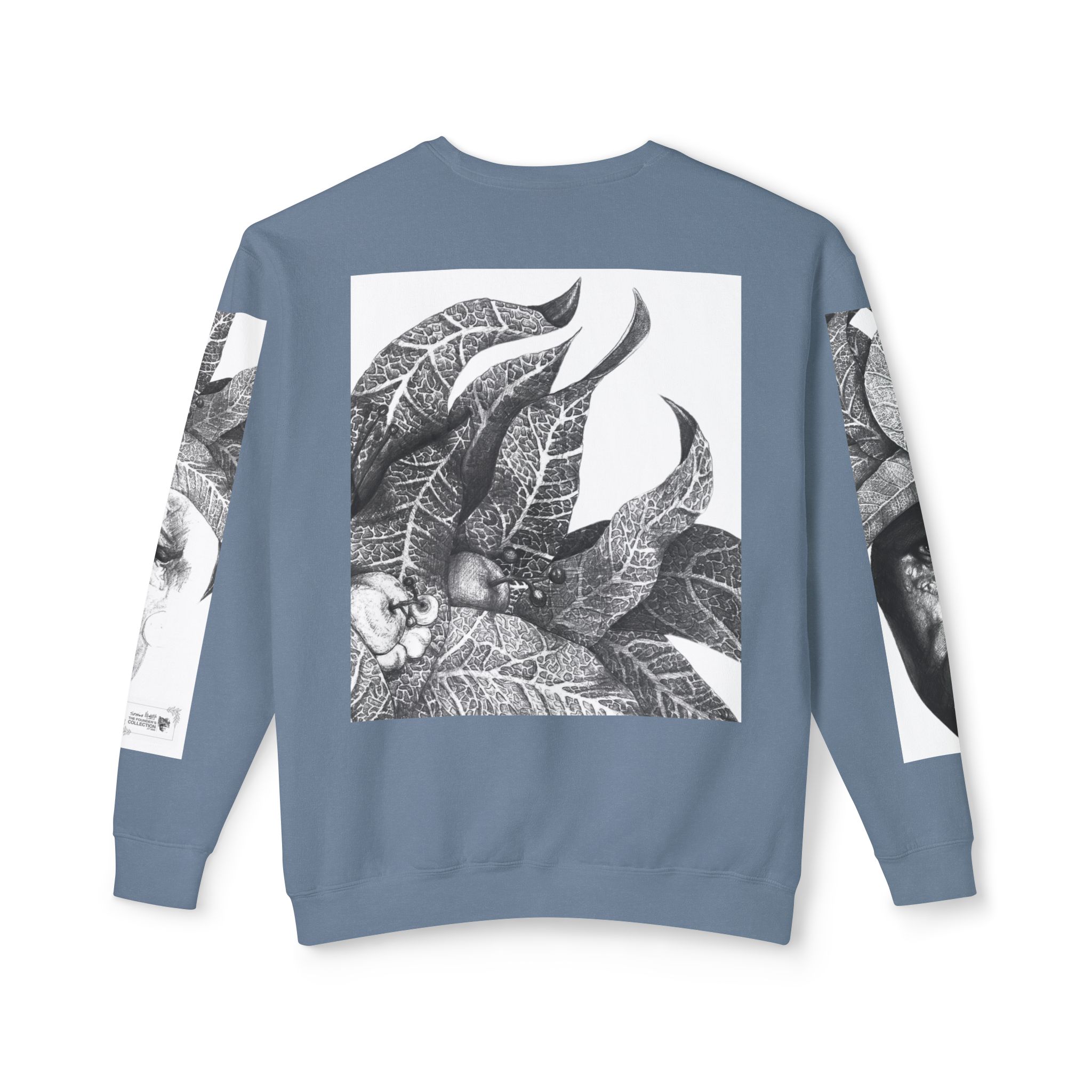 The Original Sunman: Softness & Sustainable Vision - Unisex Lightweight Crewneck Sweatshirt - By Siphiwe Ngwenya - Image 42