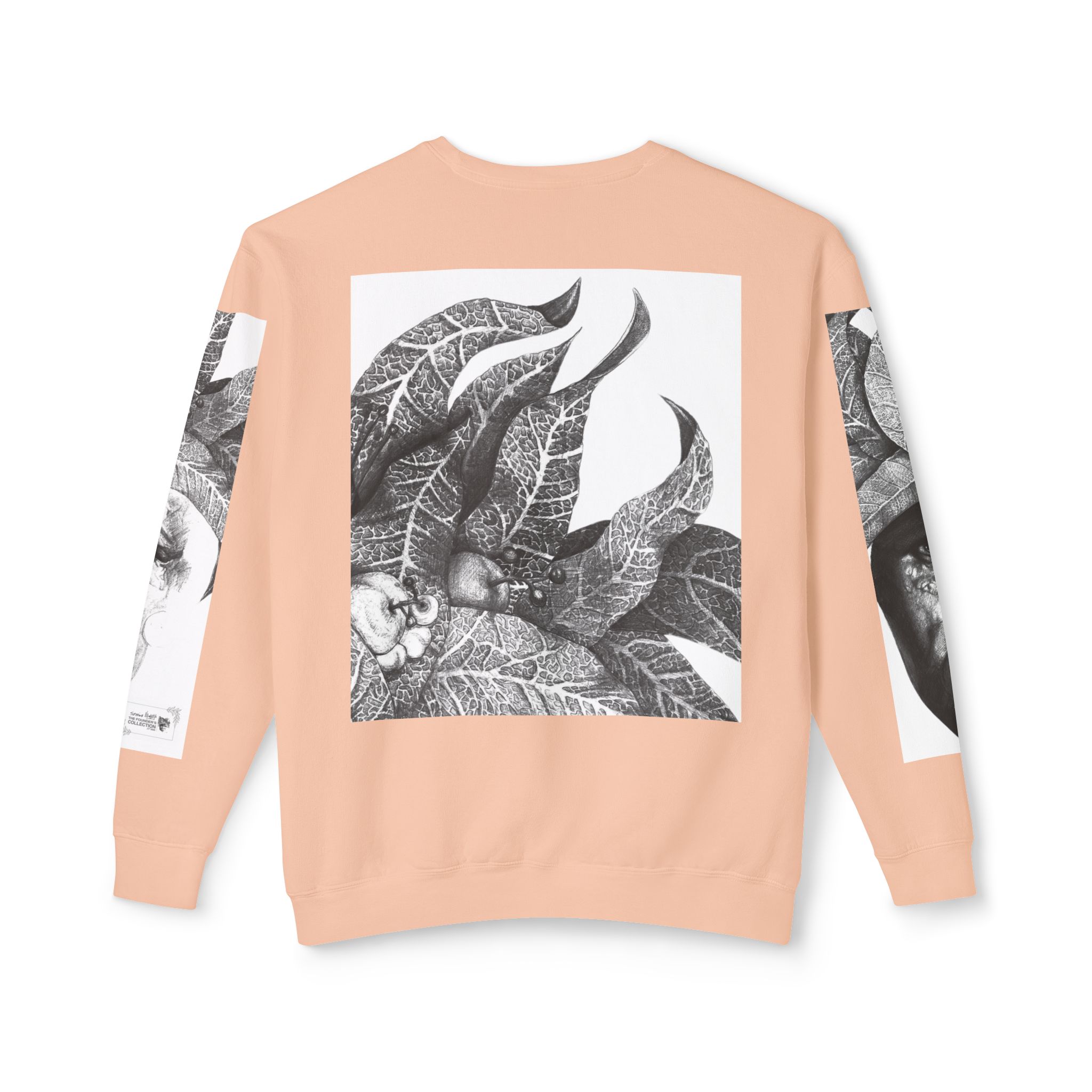 The Original Sunman: Softness & Sustainable Vision - Unisex Lightweight Crewneck Sweatshirt - By Siphiwe Ngwenya - Image 10