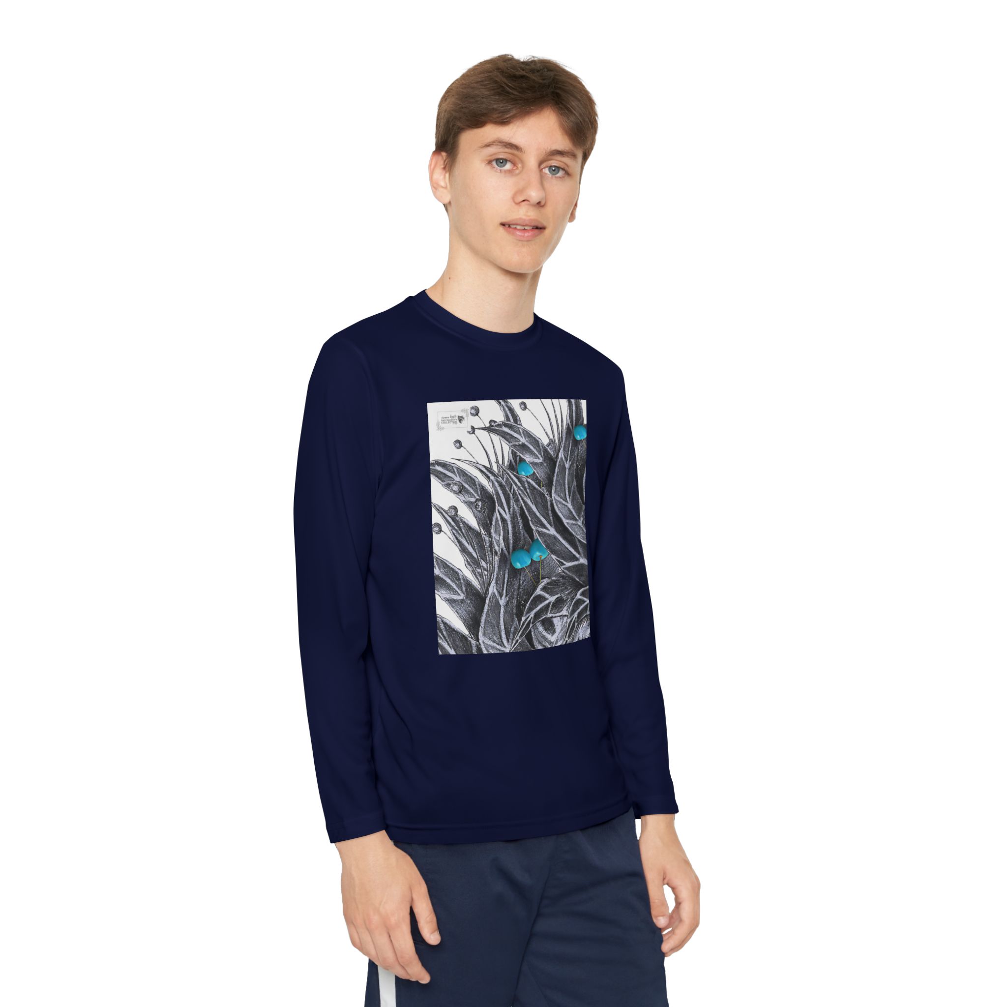 Youth Long Sleeve Competitor Tee - Image 51