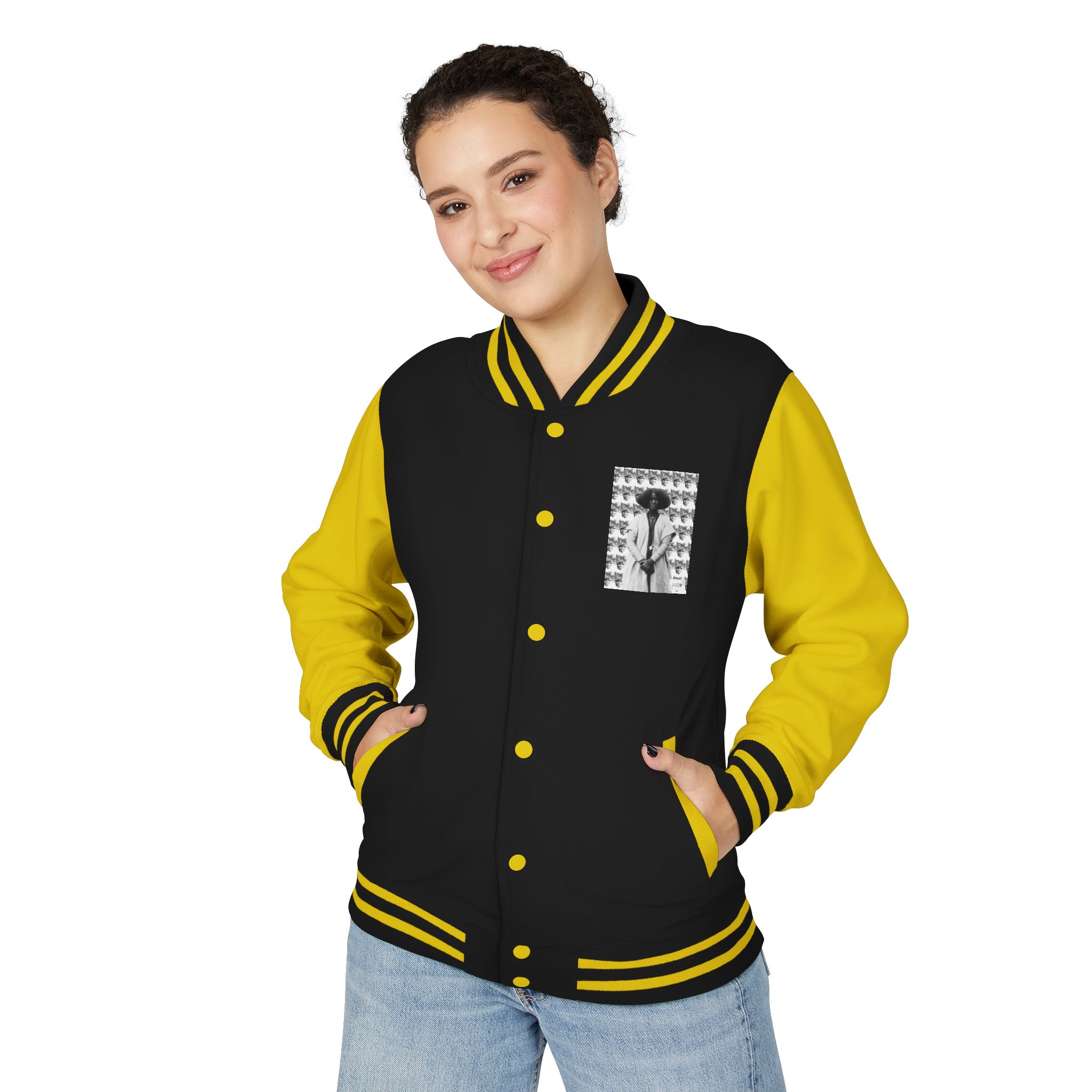 Unisex Heavyweight Letterman Jacket - Image 31